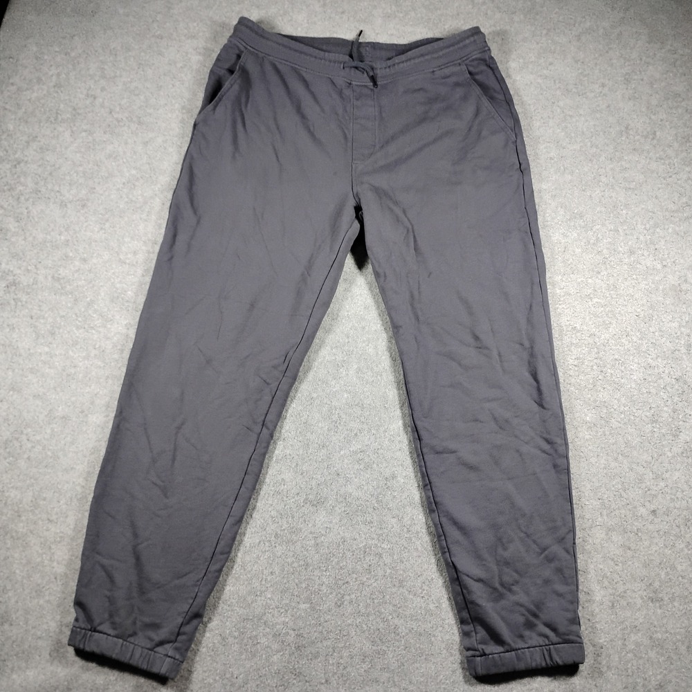 Patagonia Daily Sweatpants Pants Blue Gray Organic Cotton 21475 Mens L